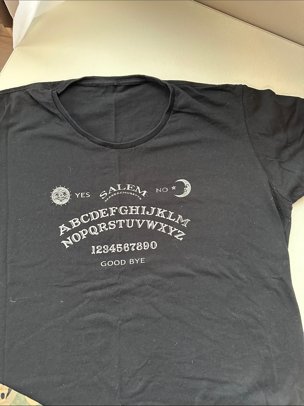 Salem Ouija Board Graphic Tee - Black XL NO TAGS